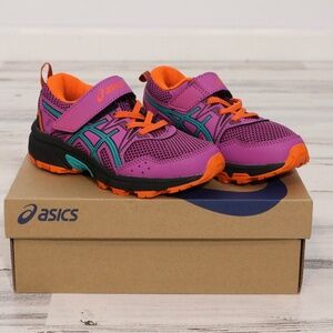 ASICS Kid's PRE Venture 8 Pre-School Running Shoes, K11, Digital Grape/Baltic Je
